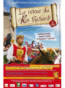 affiche Festival richard coeur de lion